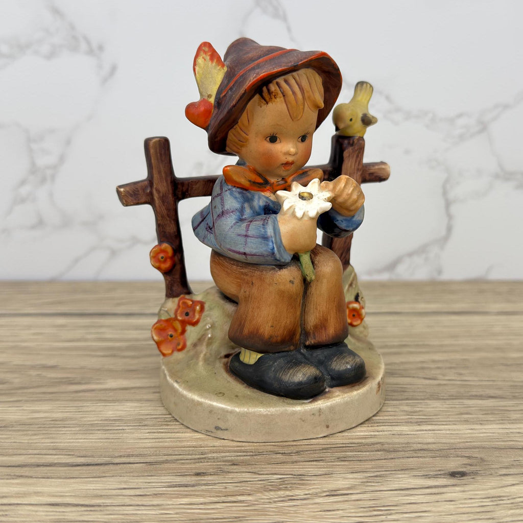 Vintage Goebel Hummel Figurine, She Loves Me Not, West Germany