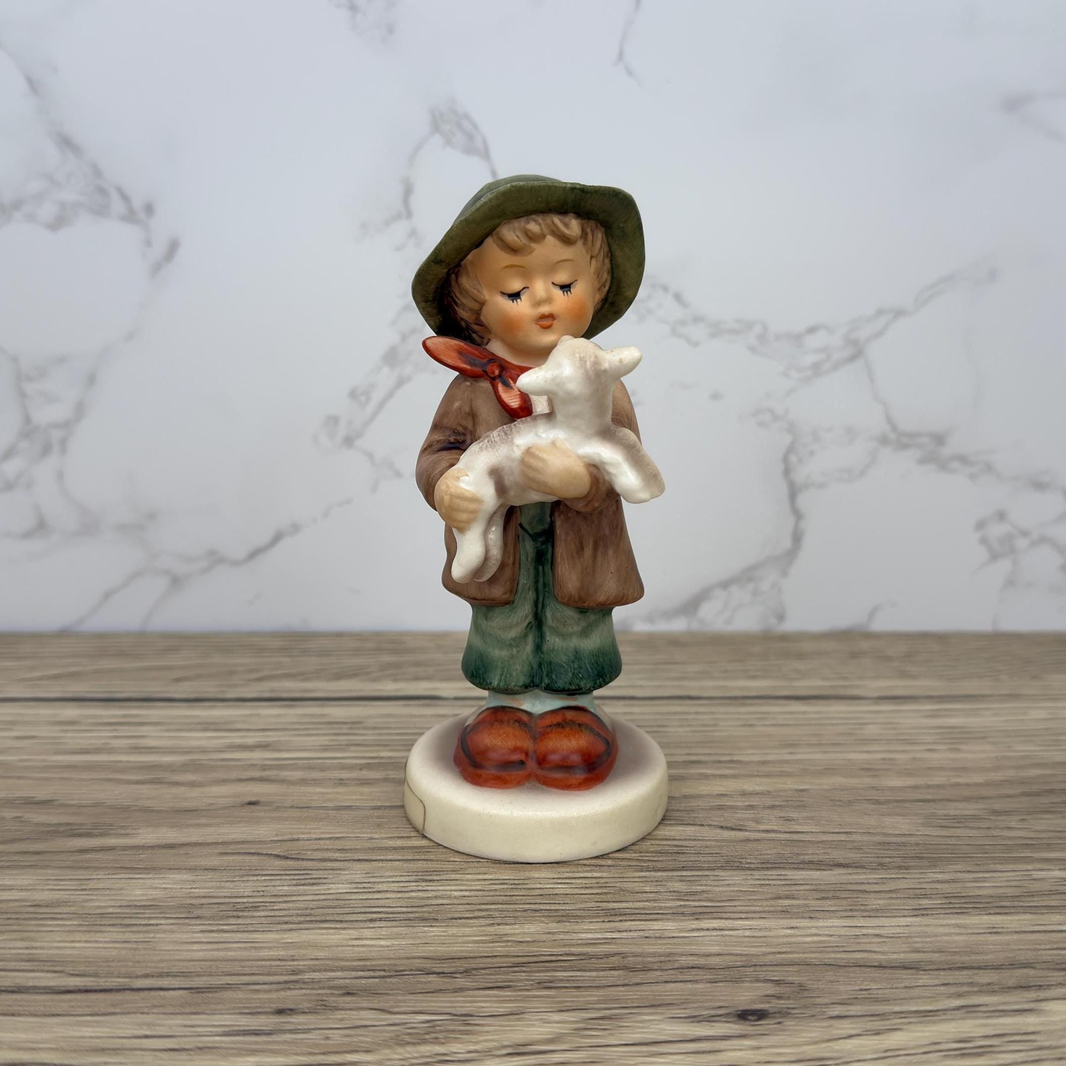 Vintage Hummel Lost Sheep Figurine, TMK-6, Goebel Collectible