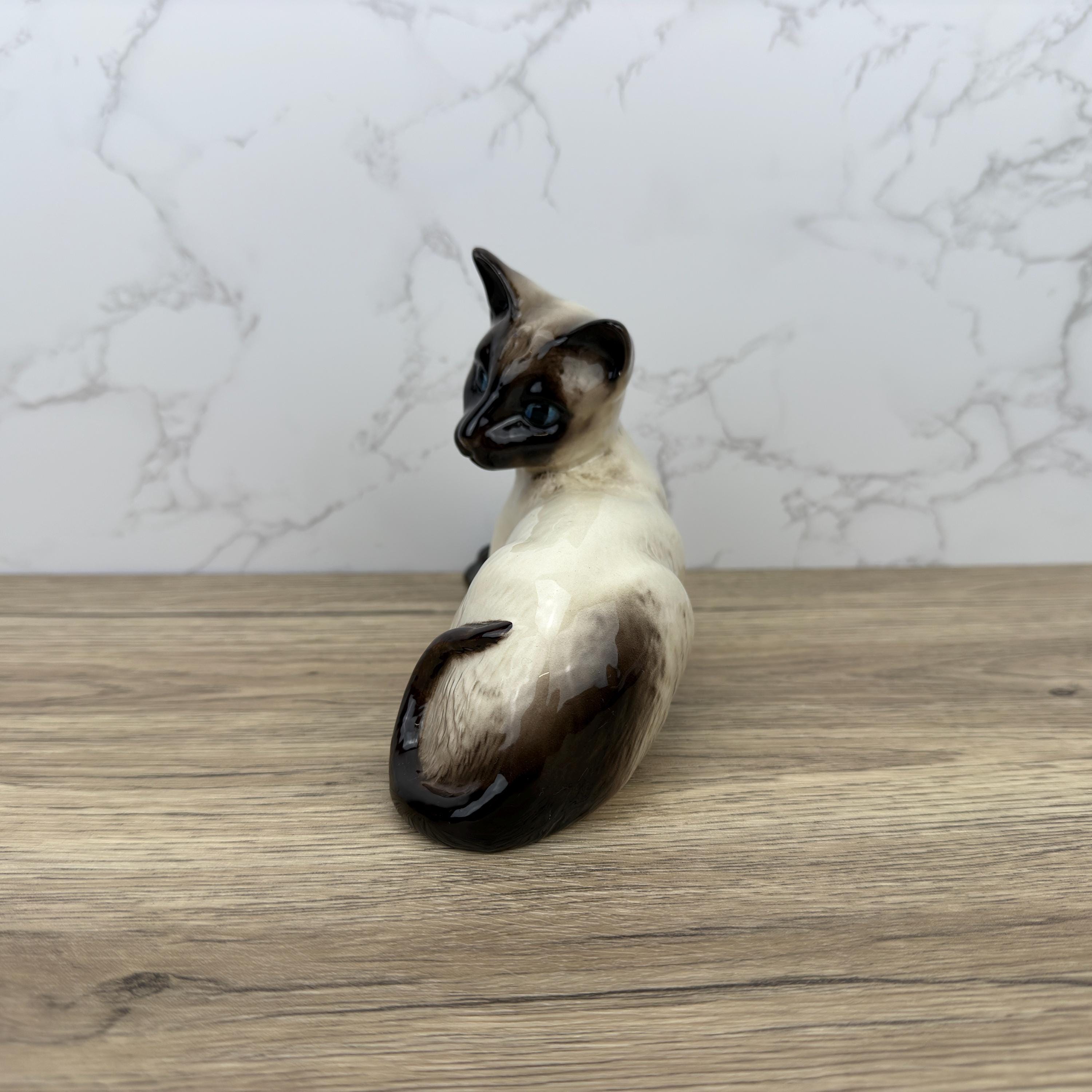Vintage Beswick Cat Siamese Cat Figurine Model 1558