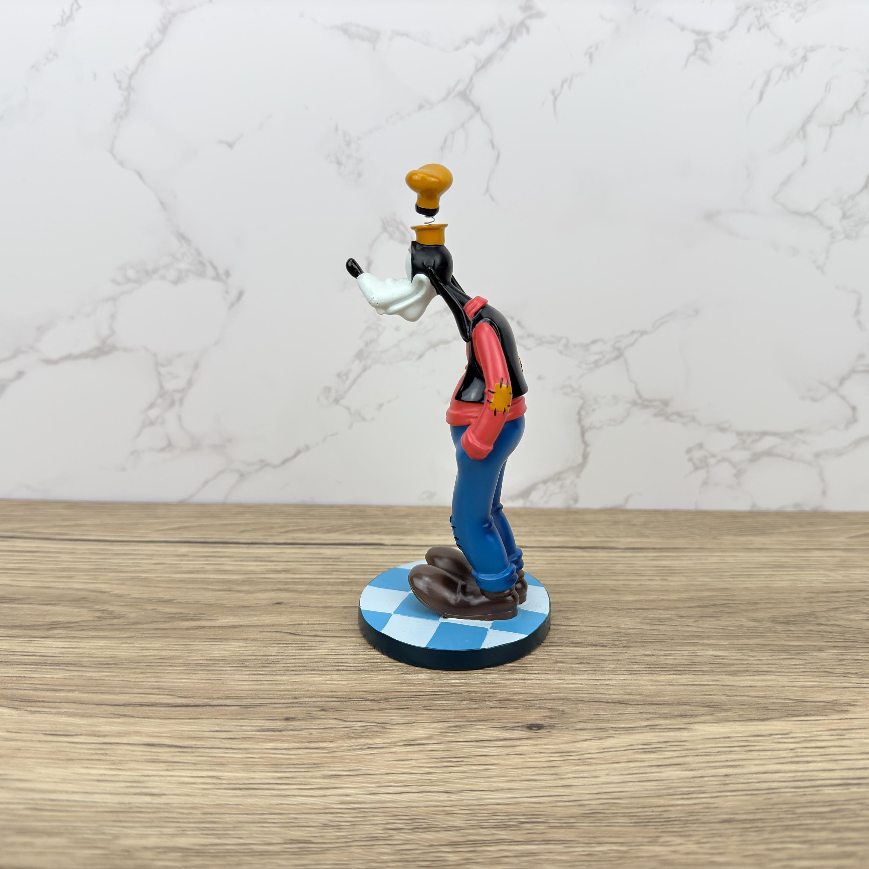 Vintage Disney Goofy Ceramic Figurine, Japan Ornament, 6" Collectible