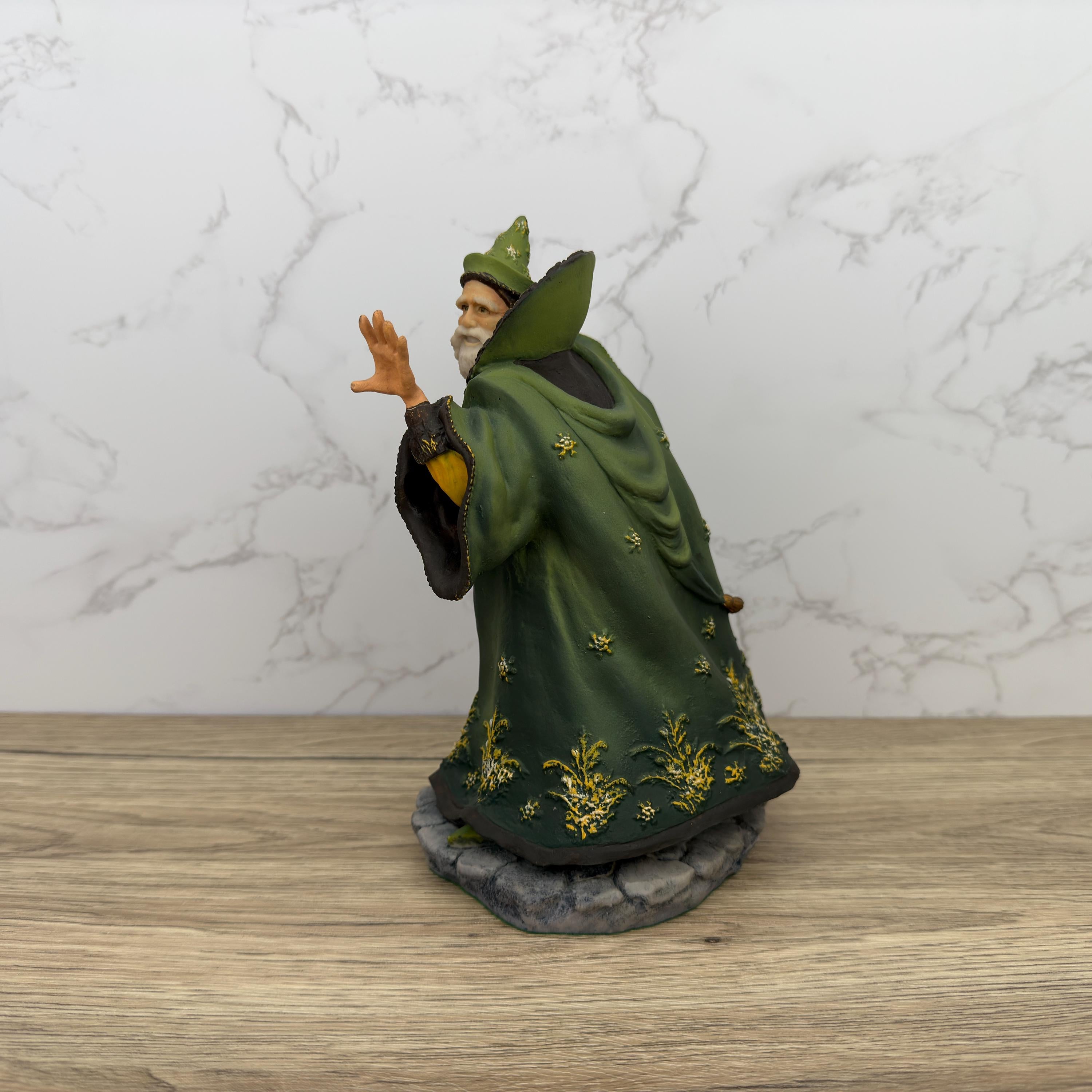Enchantica Fantazar Spring Wizard Figurine, Holland Studio Craft