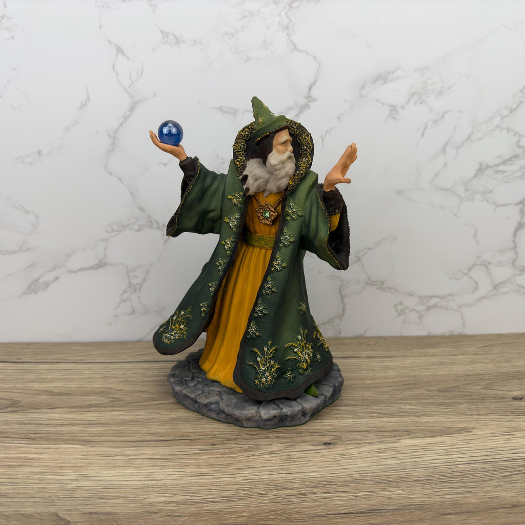 Enchantica Fantazar Spring Wizard Figurine, Holland Studio Craft