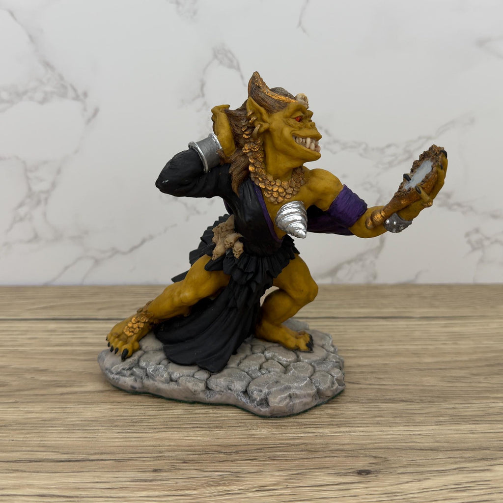 Vintage Enchantica Okra Goblin Princess Figurine, Wrath of the Ice Collection