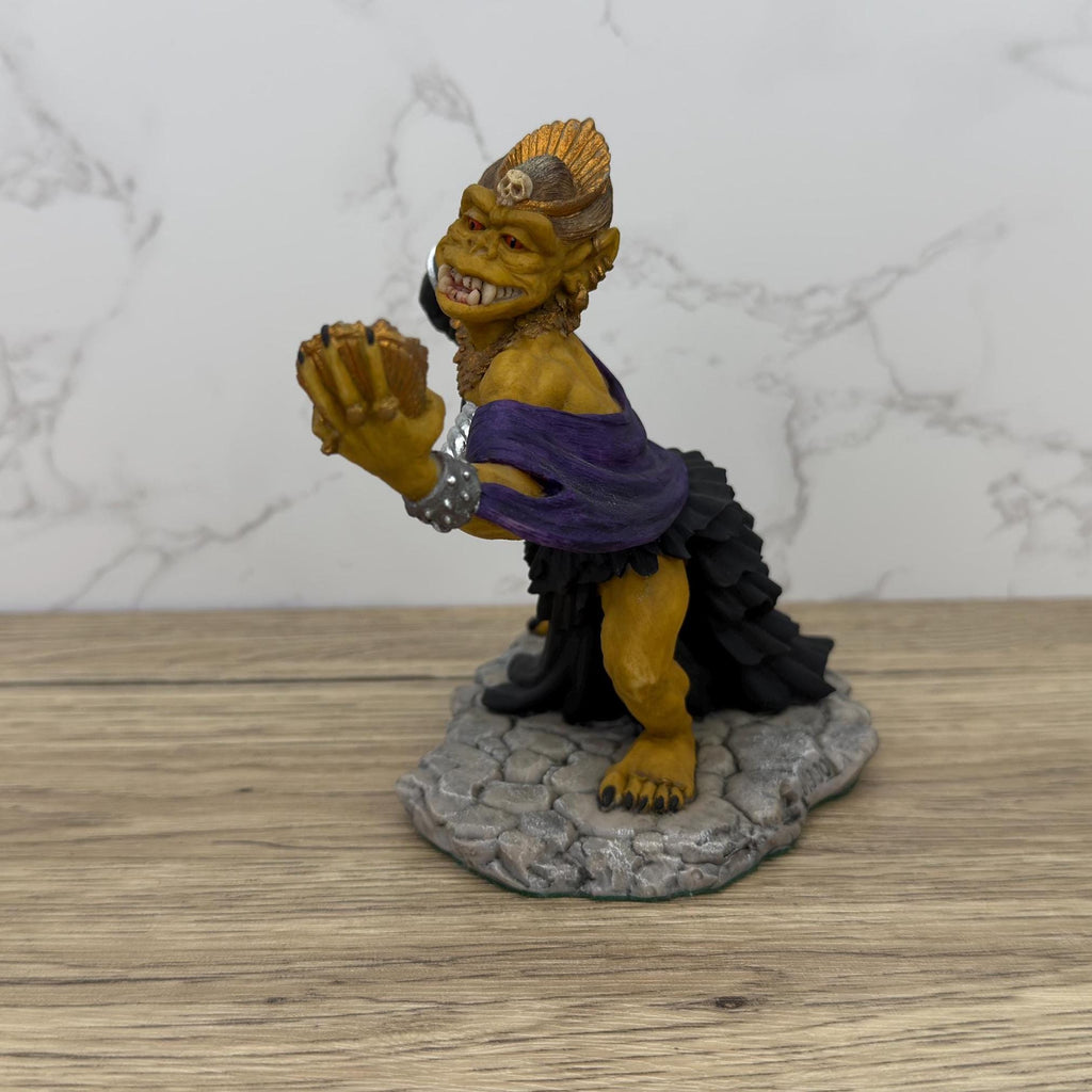 Vintage Enchantica Okra Goblin Princess Figurine, Wrath of the Ice Collection