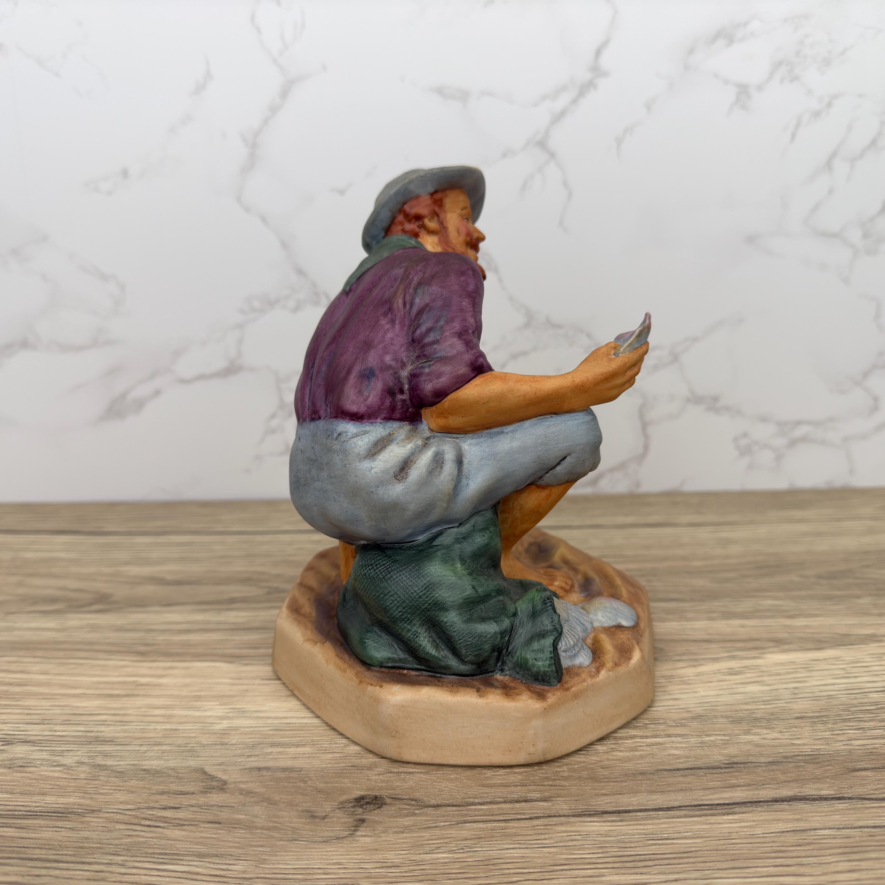 Vintage Royal Doulton Beachcomber Figurine, HN2487 Porcelain Ornament