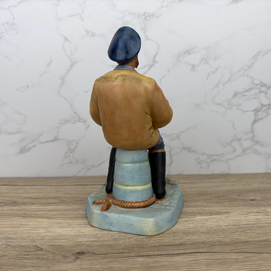 Vintage Royal Doulton Seafarer Figurine HN2455, Matte Ceramic Ornament