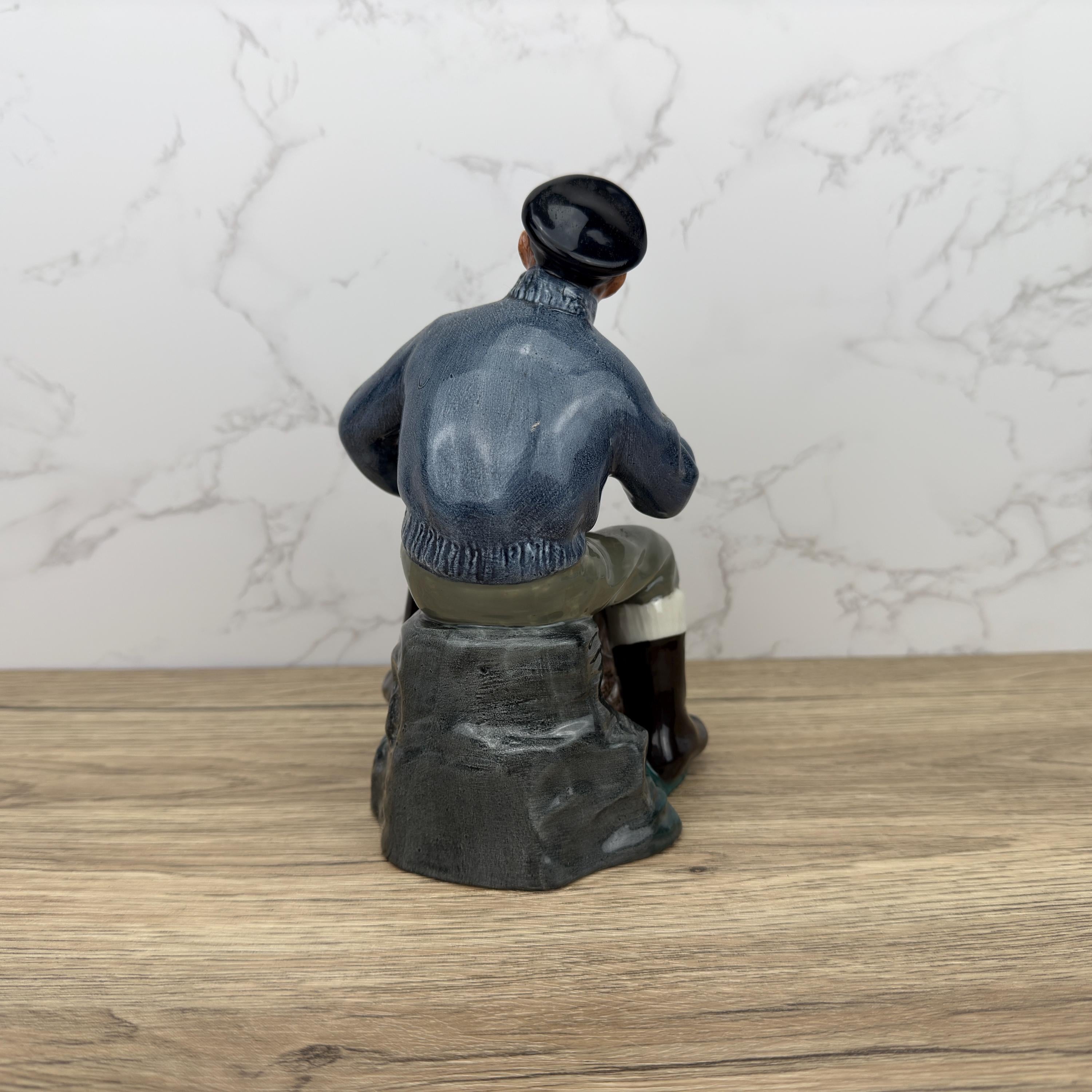 Vintage Royal Doulton Lobster Man Figurine, HN2317, Handmade Porcelain