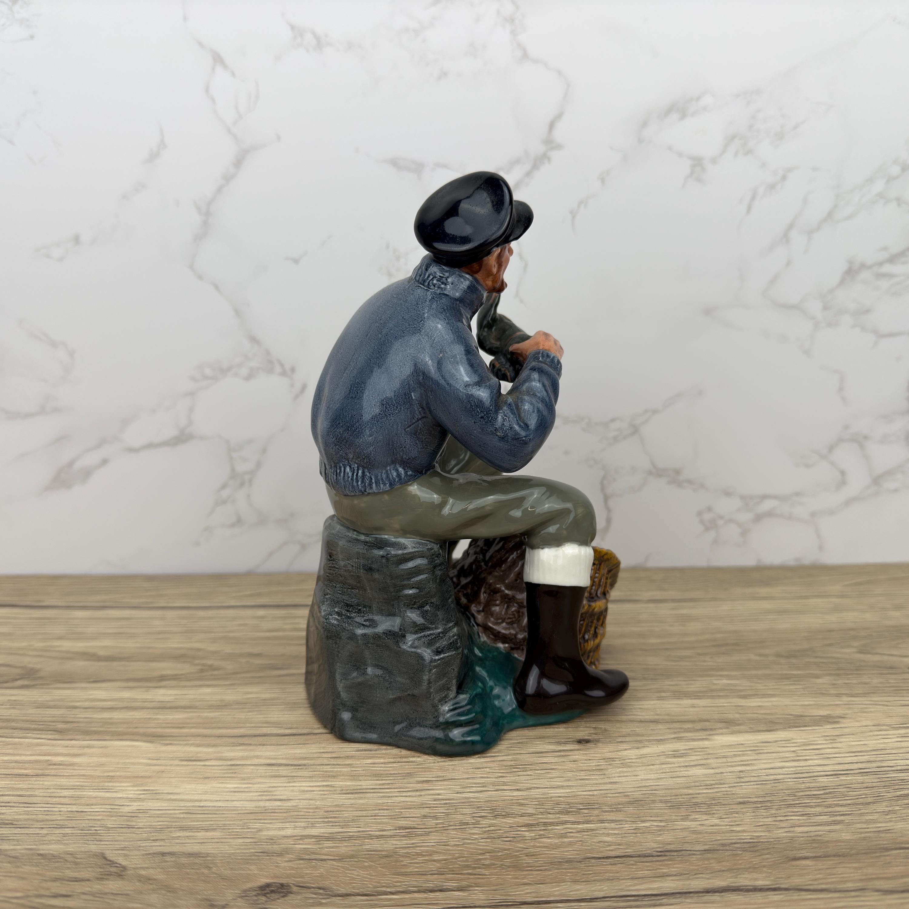 Vintage Royal Doulton Lobster Man Figurine, HN2317, Handmade Porcelain