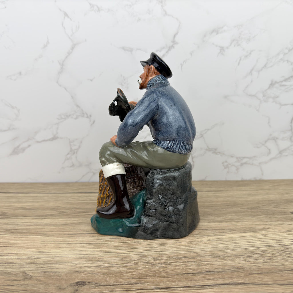 Vintage Royal Doulton Lobster Man Figurine, HN2317, Handmade Porcelain