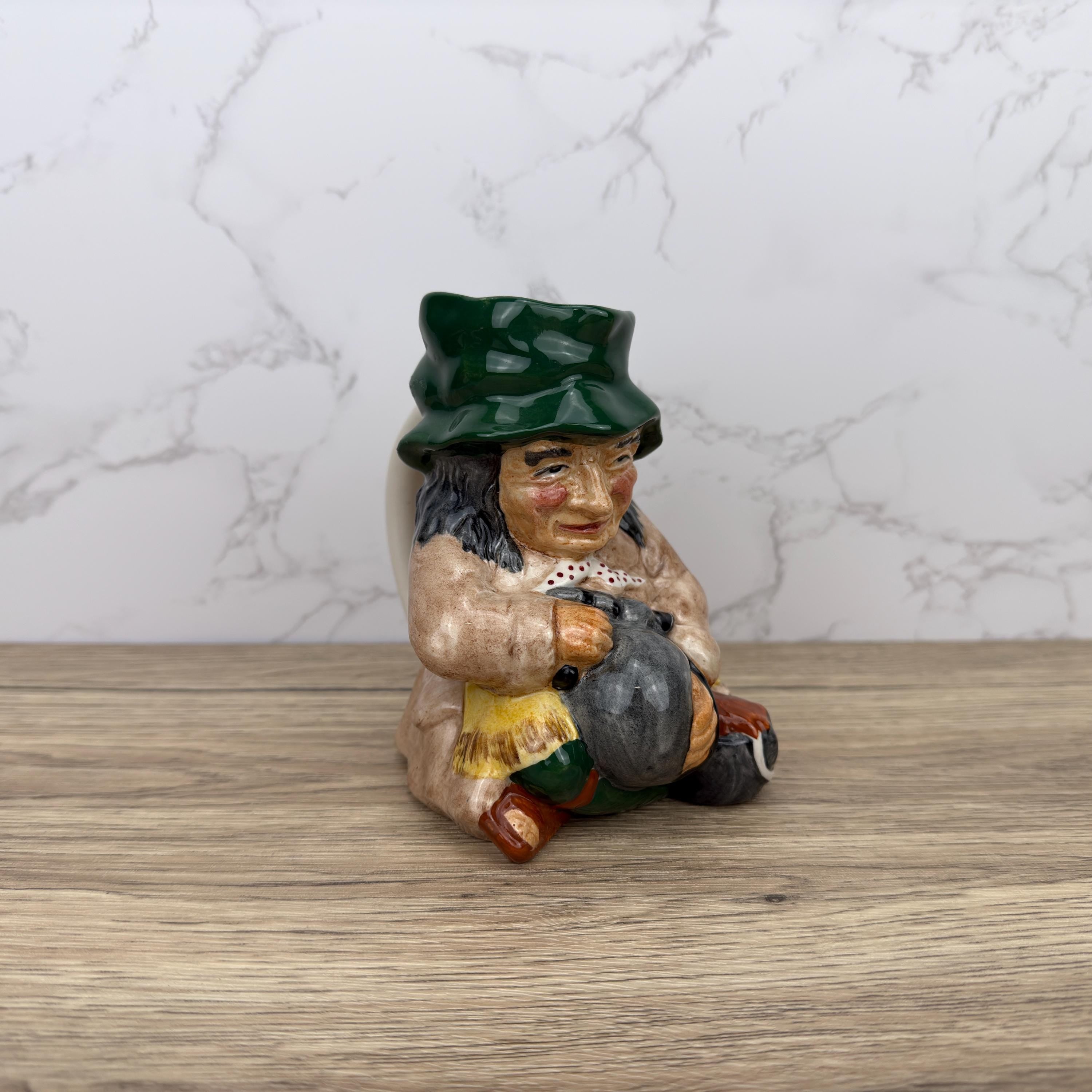 Vintage Roy Kirkham Toby Jug, Staffordshire Porcelain "TINKER 780"
