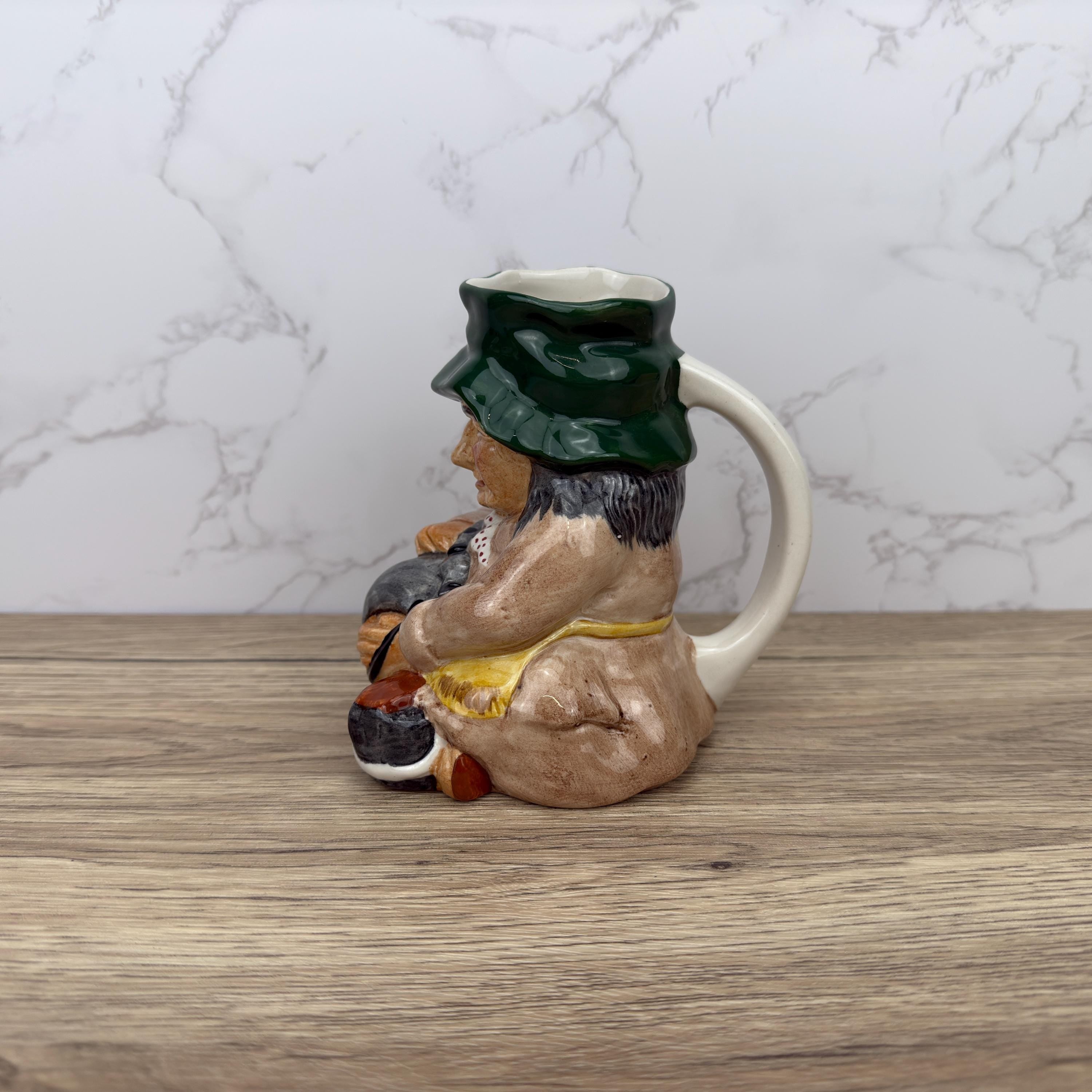 Vintage Roy Kirkham Toby Jug, Staffordshire Porcelain "TINKER 780"