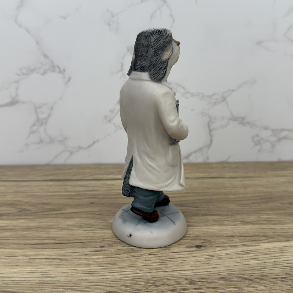 Robert Harrop Doggie People Bearded Collie Doctor Figurine, CC73 Limited Edition