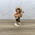 Vintage Friedel Bavaria Porcelain Boy Figurine, Mexican Guitar Player