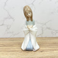 Vintage Lladro Virgin Mary Figurine, Spanish Porcelain Nativity #4671