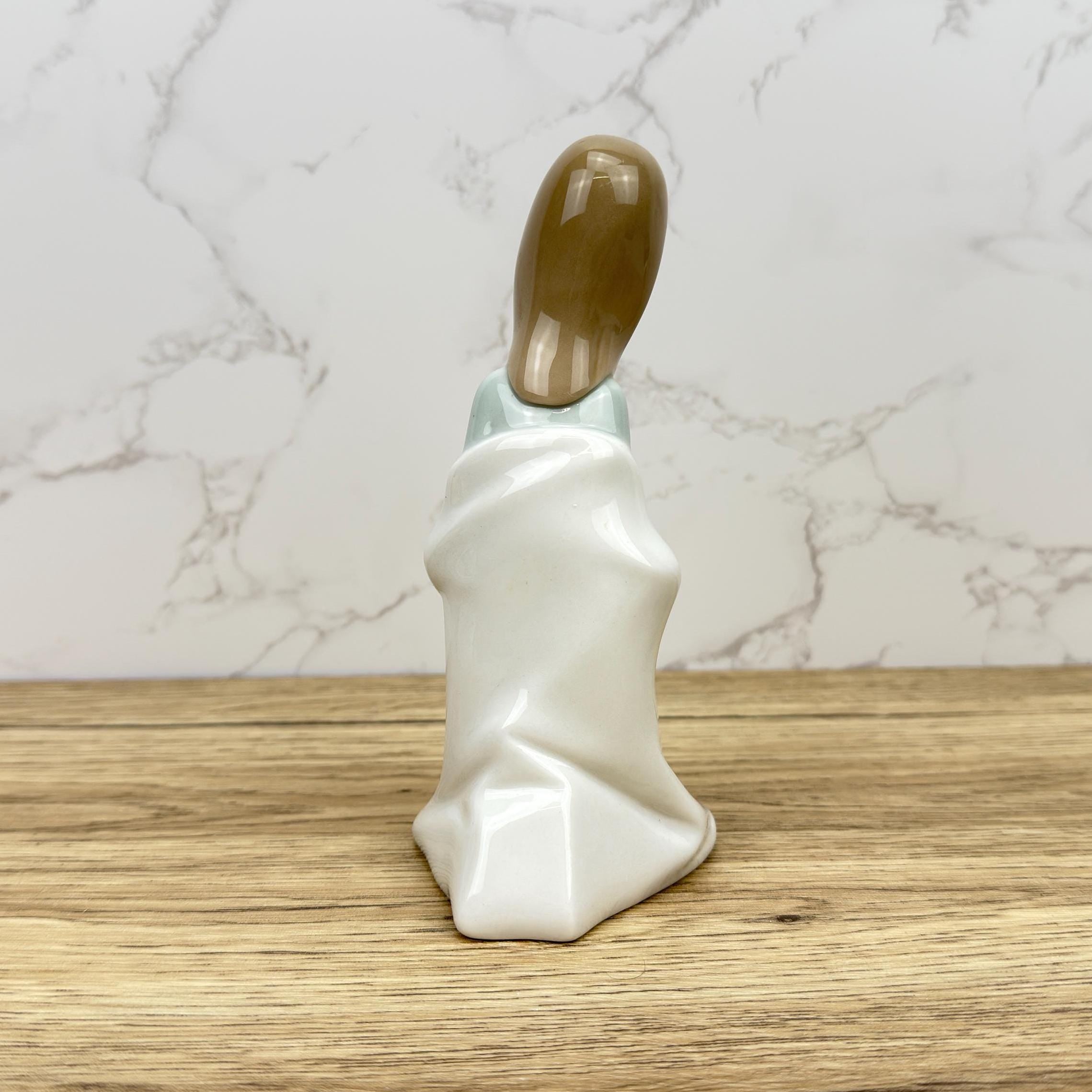 Vintage Lladro Virgin Mary Figurine, Spanish Porcelain Nativity #4671