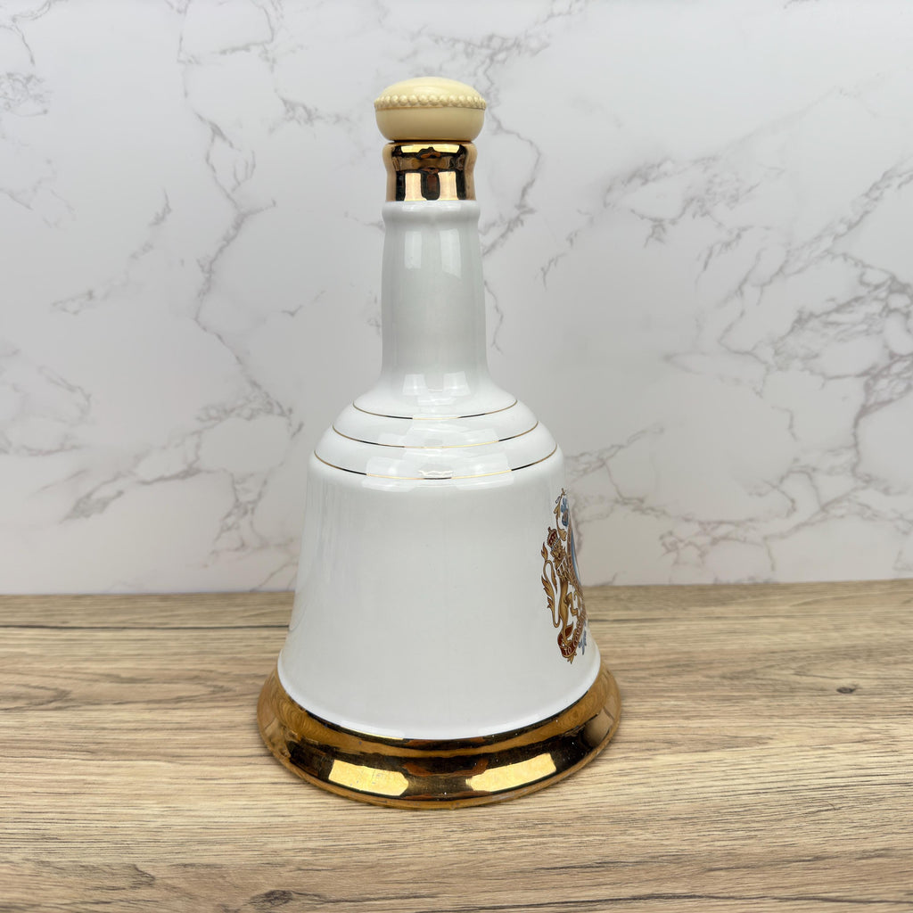Vintage WADE Porcelain Decanter, Prince Charles & Lady Diana 1981 Wedding Memorabilia