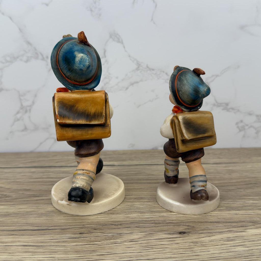 Vintage Goebel Hummel School Boy Figurine, Ceramic Collectible