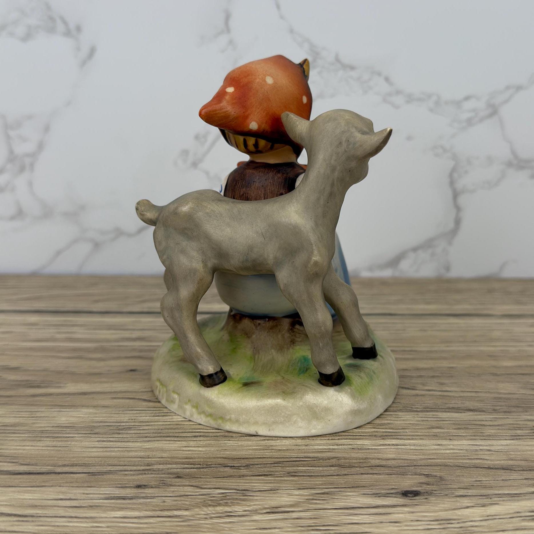 Hummel Figurine, Good Friends, Girl with Deer, TMK-3, Western Germany