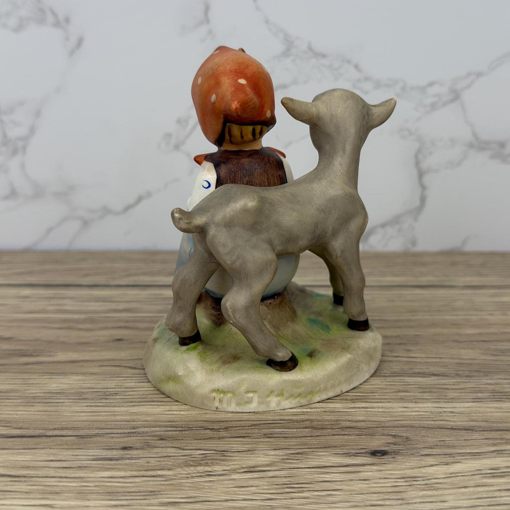 Hummel Figurine, Good Friends, Girl with Deer, TMK-3, Western Germany