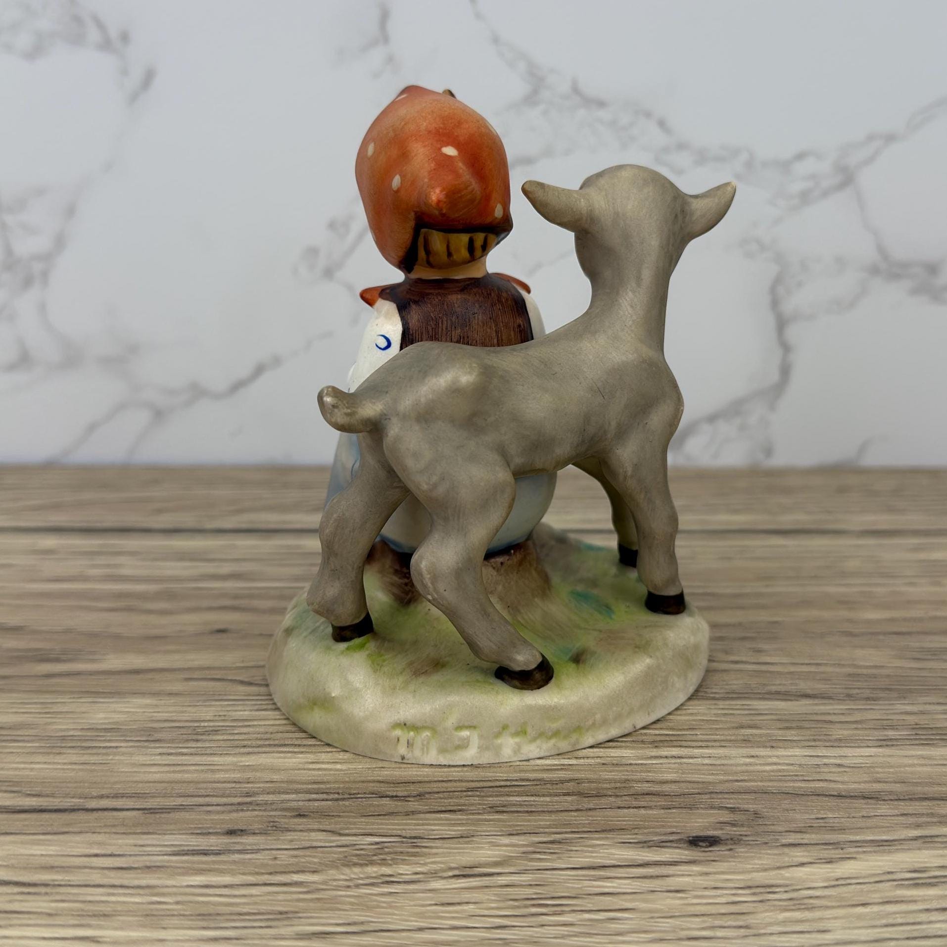 Hummel Figurine, Good Friends, Girl with Deer, TMK-3, Western Germany