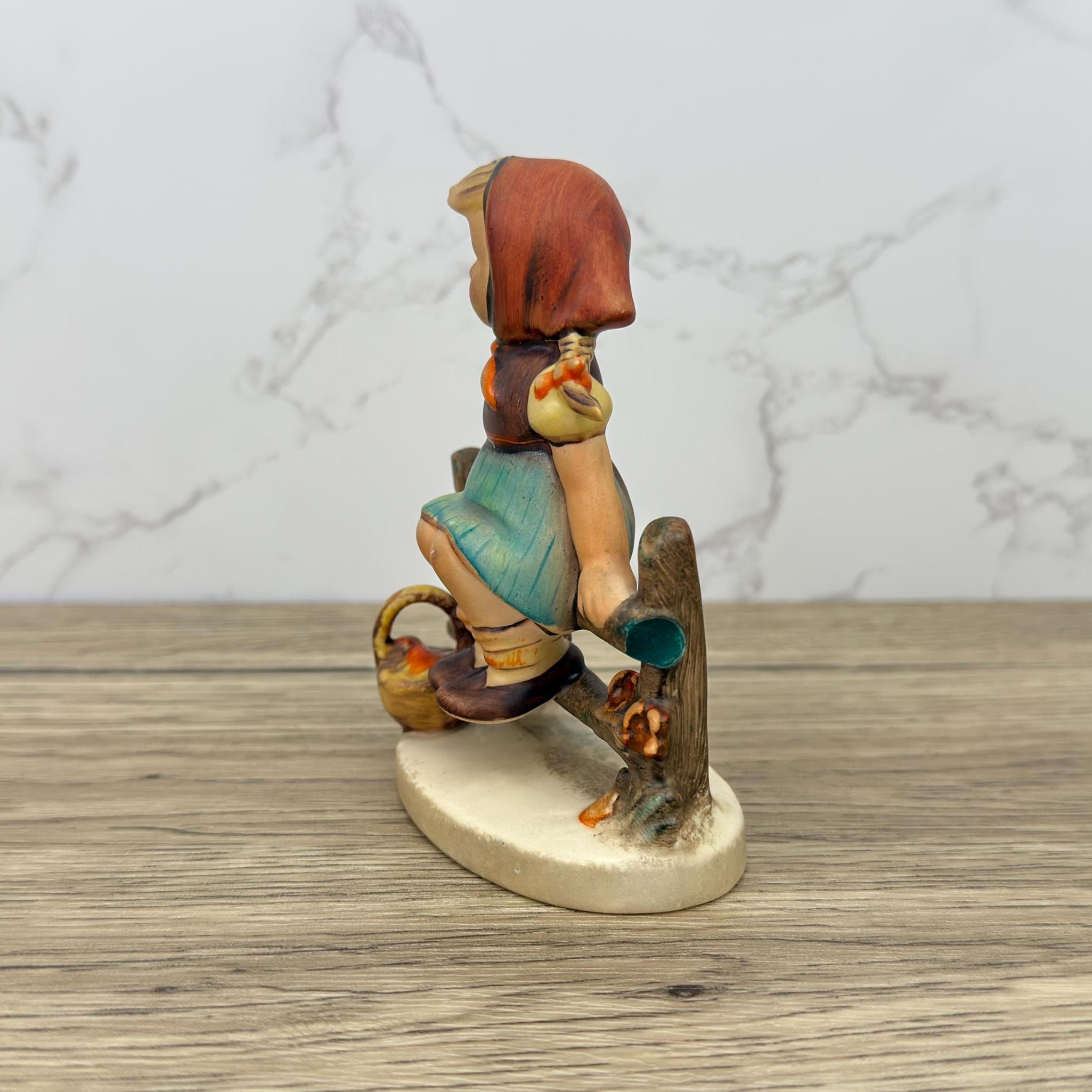 Vintage Hummel Figurine, "Just Resting" Goebel Girl, Hand Painted Porcelain
