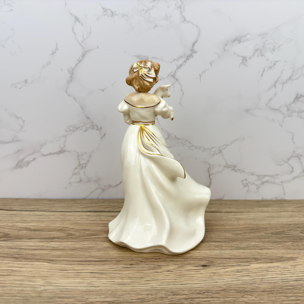 Vintage Royal Doulton Figurine, Lambing Time HN3855, Hand Painted Porcelain