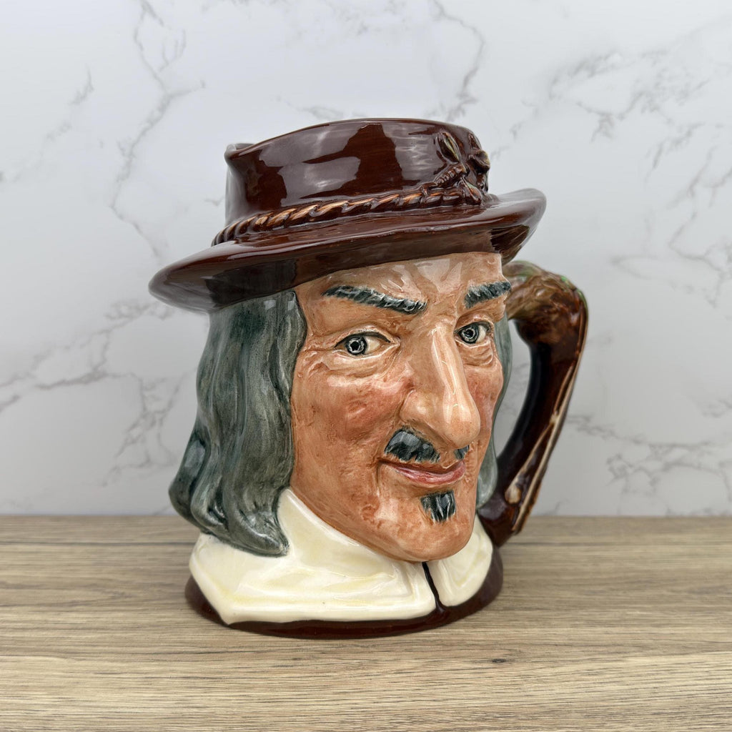 Royal Doulton Izaak Walton Toby Jug, D6604, Compleat Angler, Barware