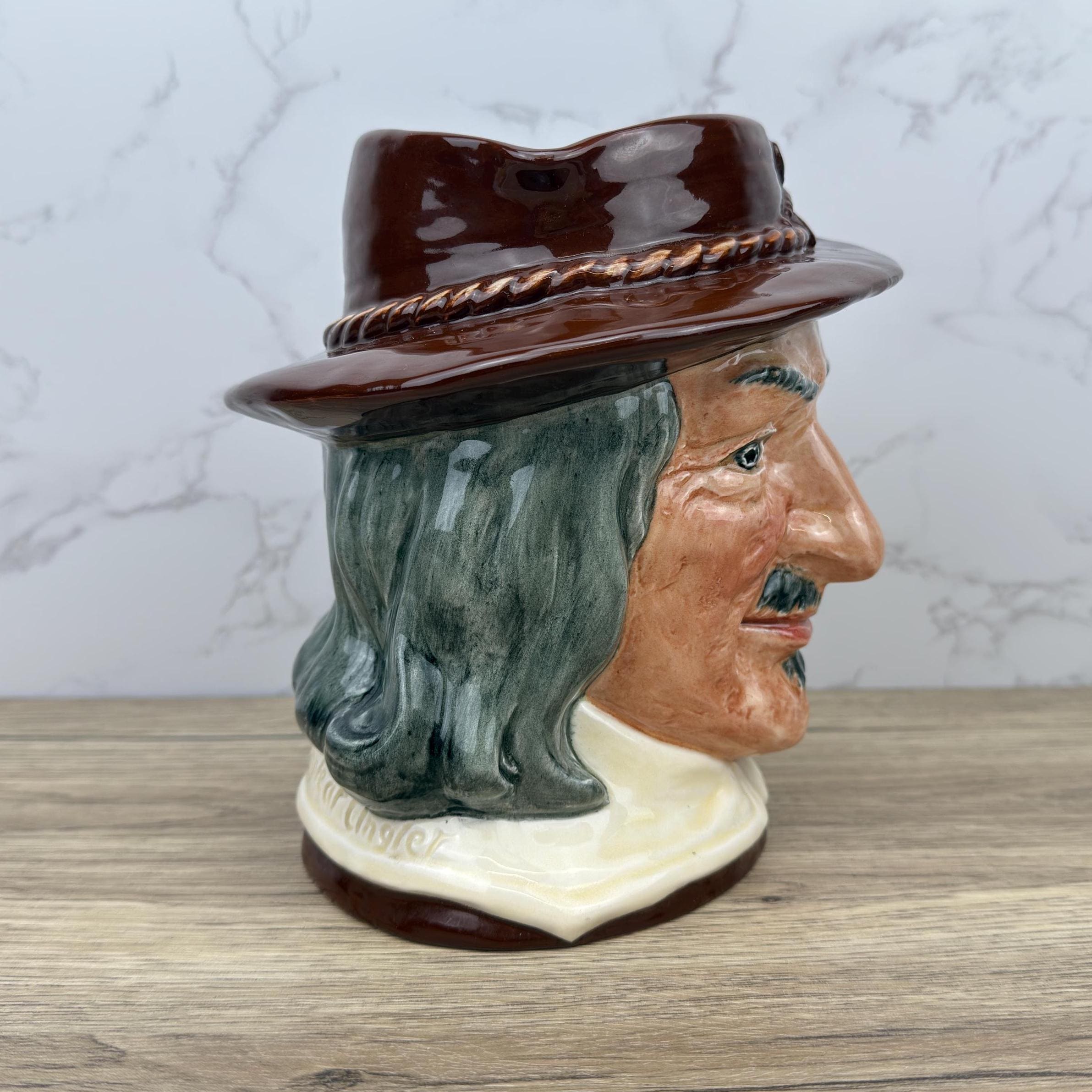 Royal Doulton Izaak Walton Toby Jug, D6604, Compleat Angler, Barware