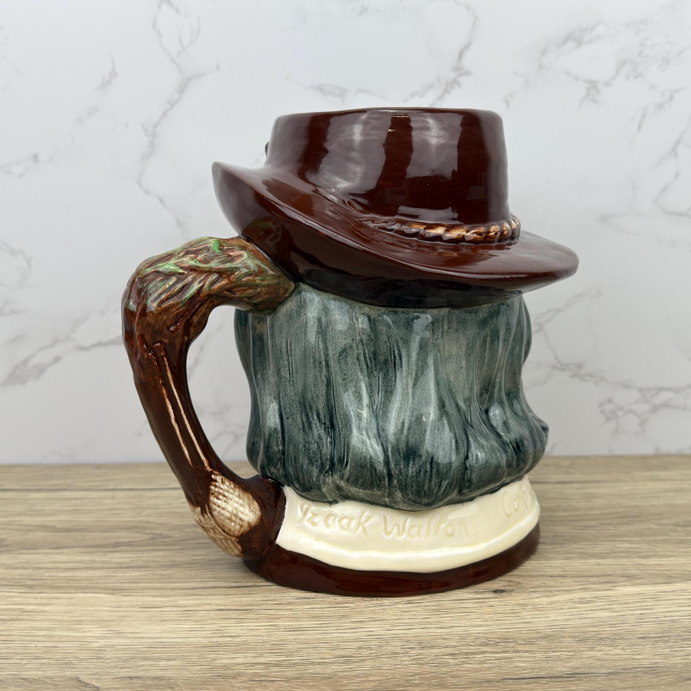 Royal Doulton Izaak Walton Toby Jug, D6604, Compleat Angler, Barware