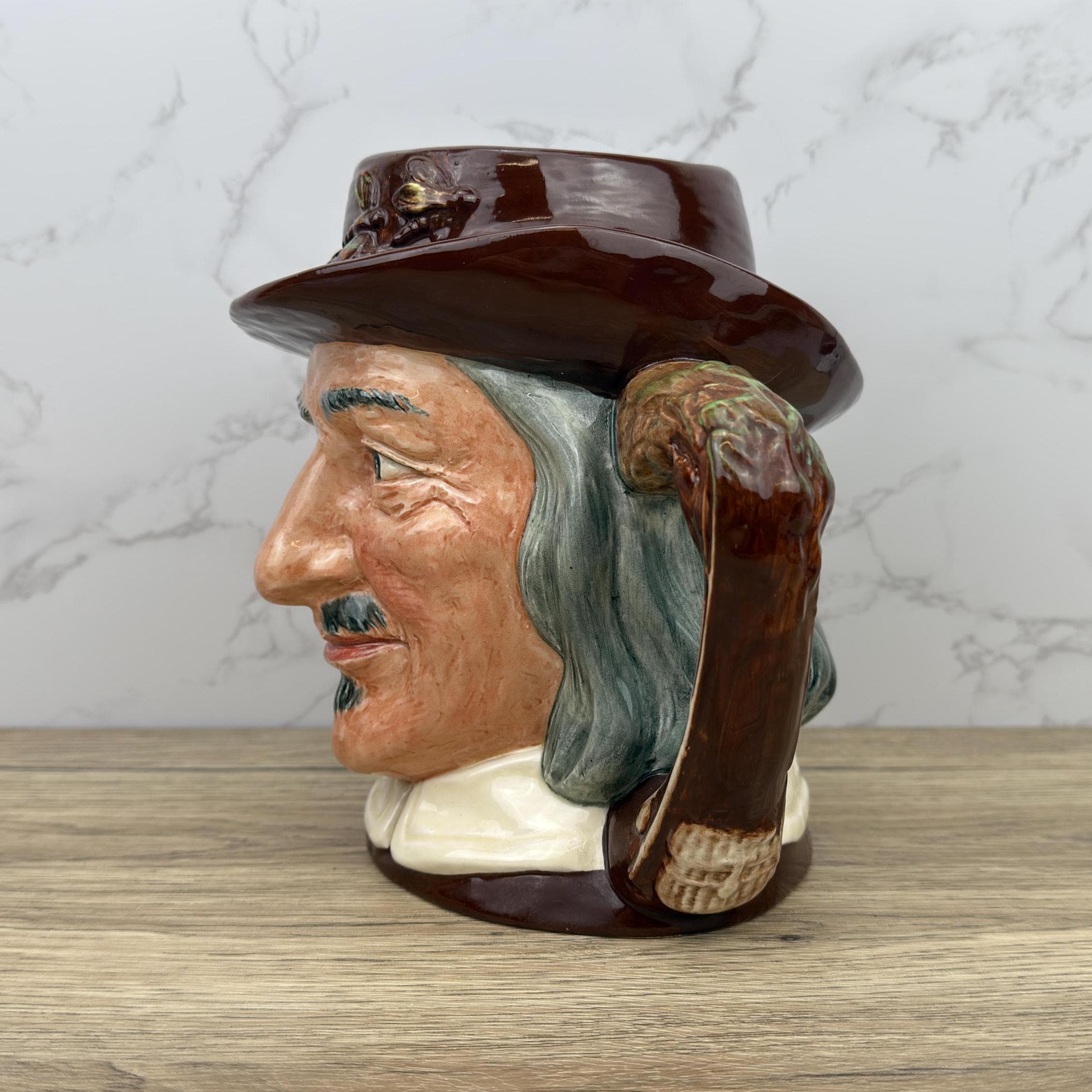 Royal Doulton Izaak Walton Toby Jug, D6604, Compleat Angler, Barware