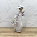 Vintage Lladro Figurine: "Hello Friend" Girl with Flowers Basket