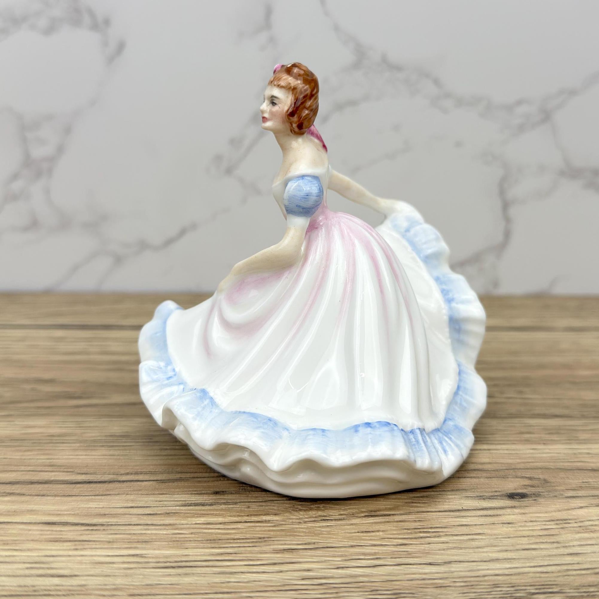 Vintage Royal Doulton Ninette Figurine HN3215, Bone China Lady