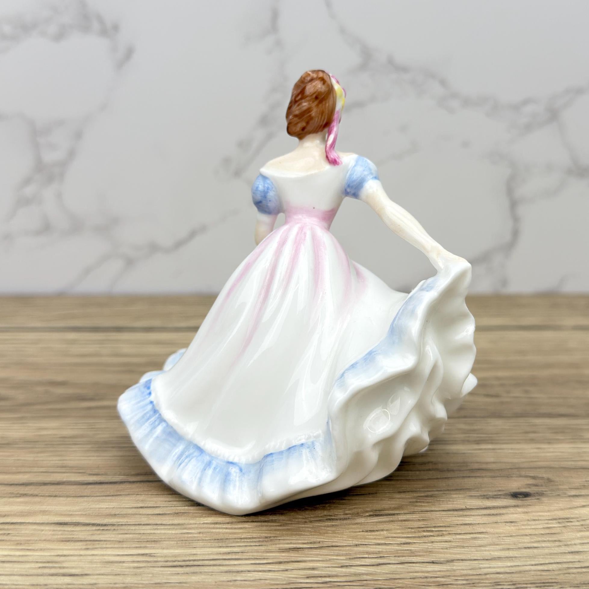 Vintage Royal Doulton Ninette Figurine HN3215, Bone China Lady