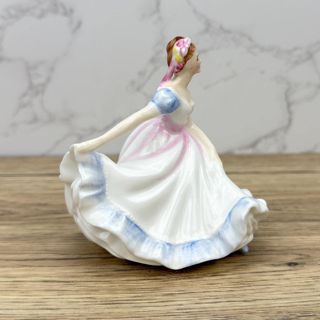 Vintage Royal Doulton Ninette Figurine HN3215, Bone China Lady