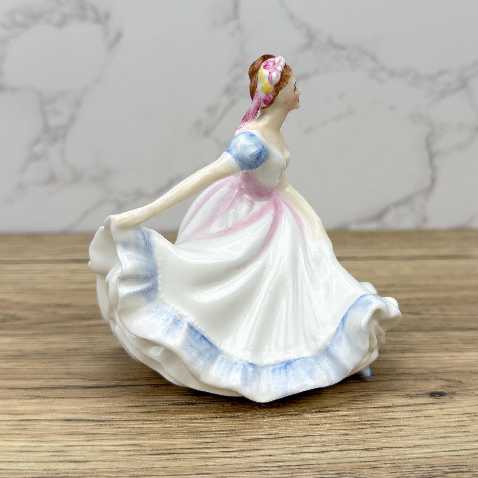Vintage Royal Doulton Ninette Figurine HN3215, Bone China Lady
