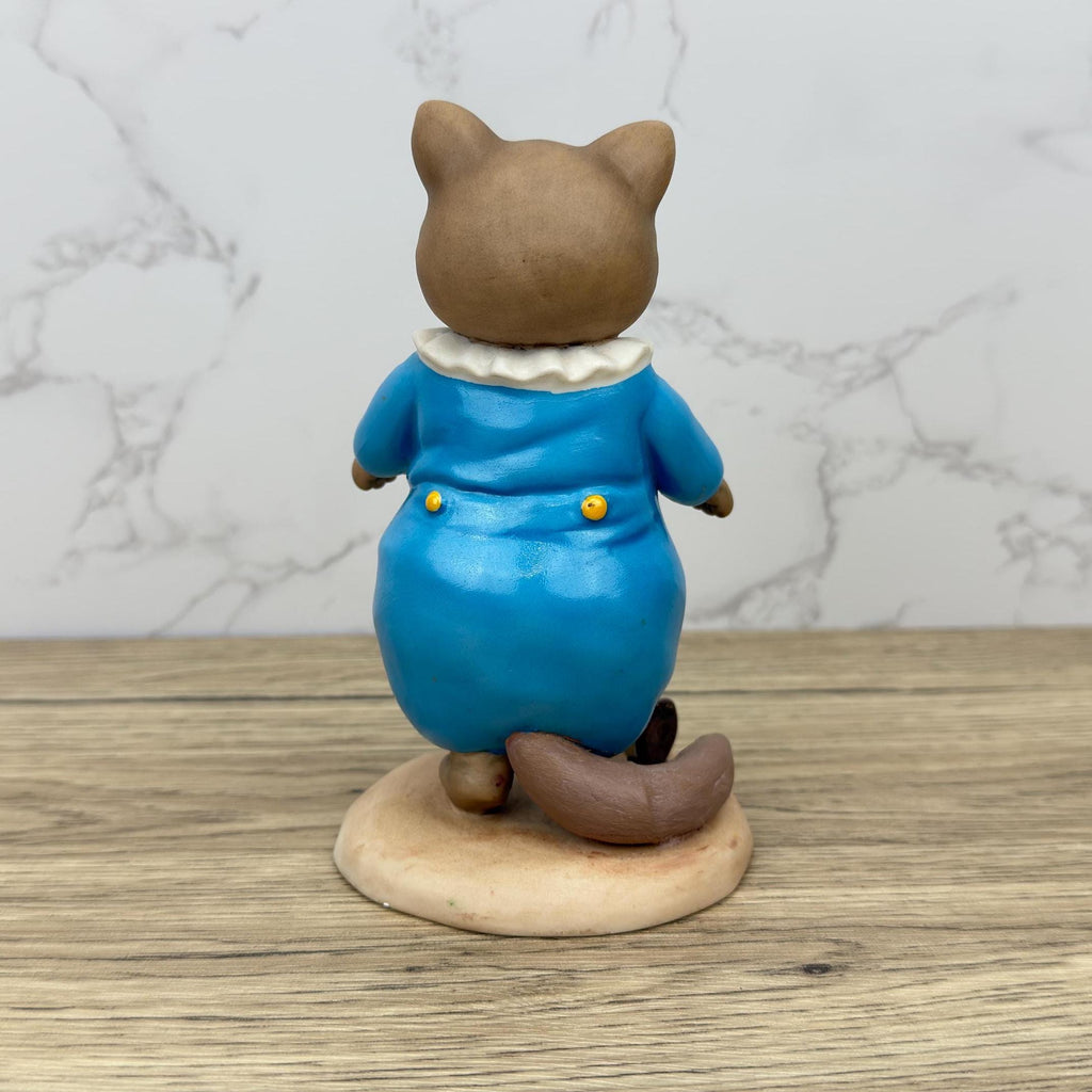 Vintage Peter Rabbit Tom Kitten Porcelain Figurine, Border Fine Arts