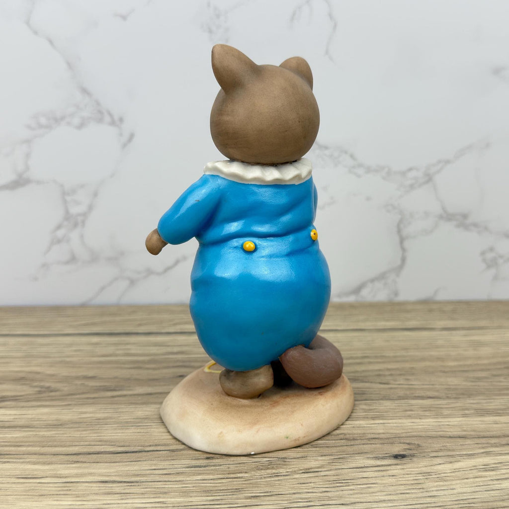 Vintage Peter Rabbit Tom Kitten Porcelain Figurine, Border Fine Arts