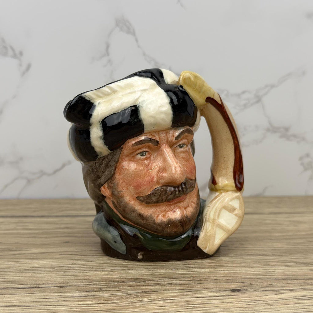 Vintage Royal Doulton "The Trapper" Character Jug D6612, 1966