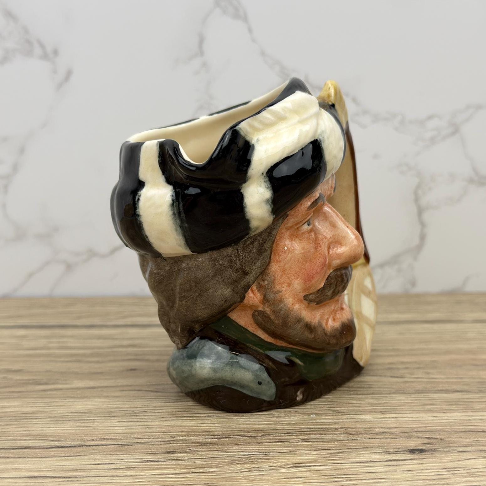 Vintage Royal Doulton "The Trapper" Character Jug D6612, 1966