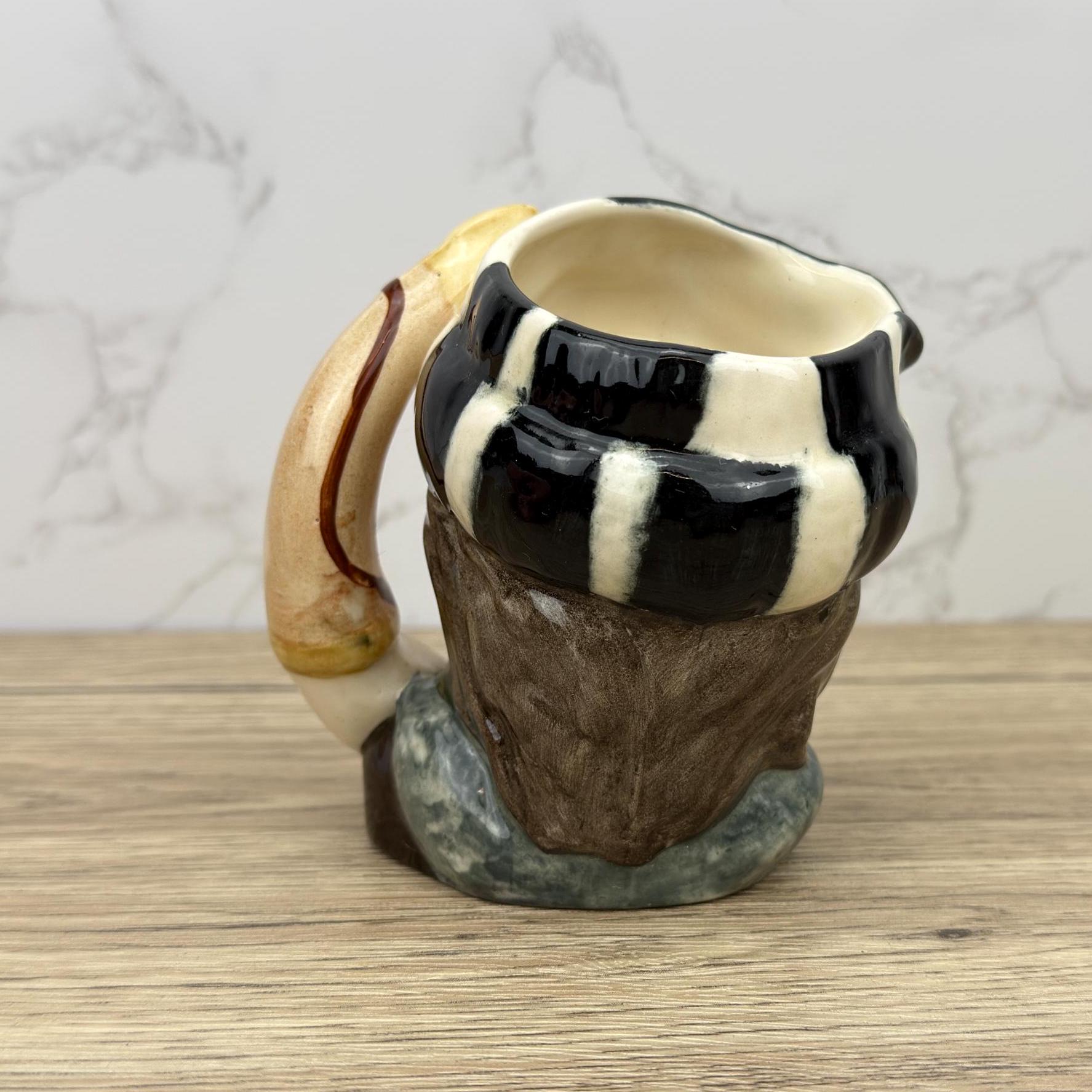 Vintage Royal Doulton "The Trapper" Character Jug D6612, 1966