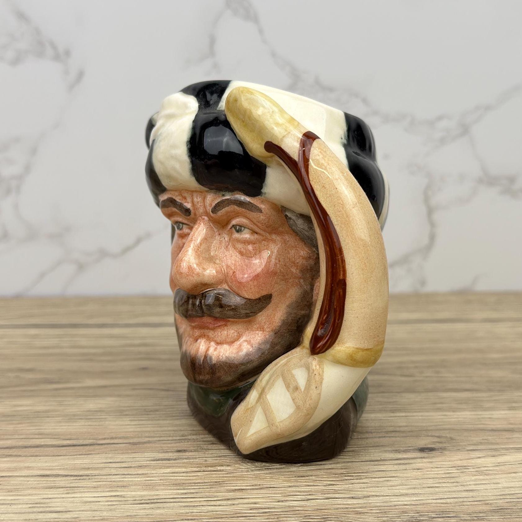 Vintage Royal Doulton "The Trapper" Character Jug D6612, 1966