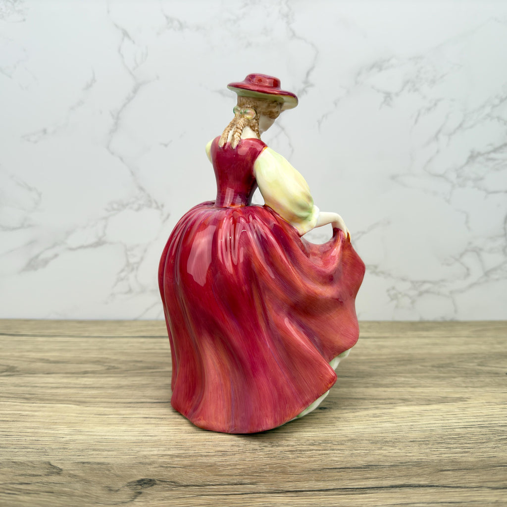 Vintage Royal Doulton Buttercup Figurine HN2399, Hand-Painted Porcelain