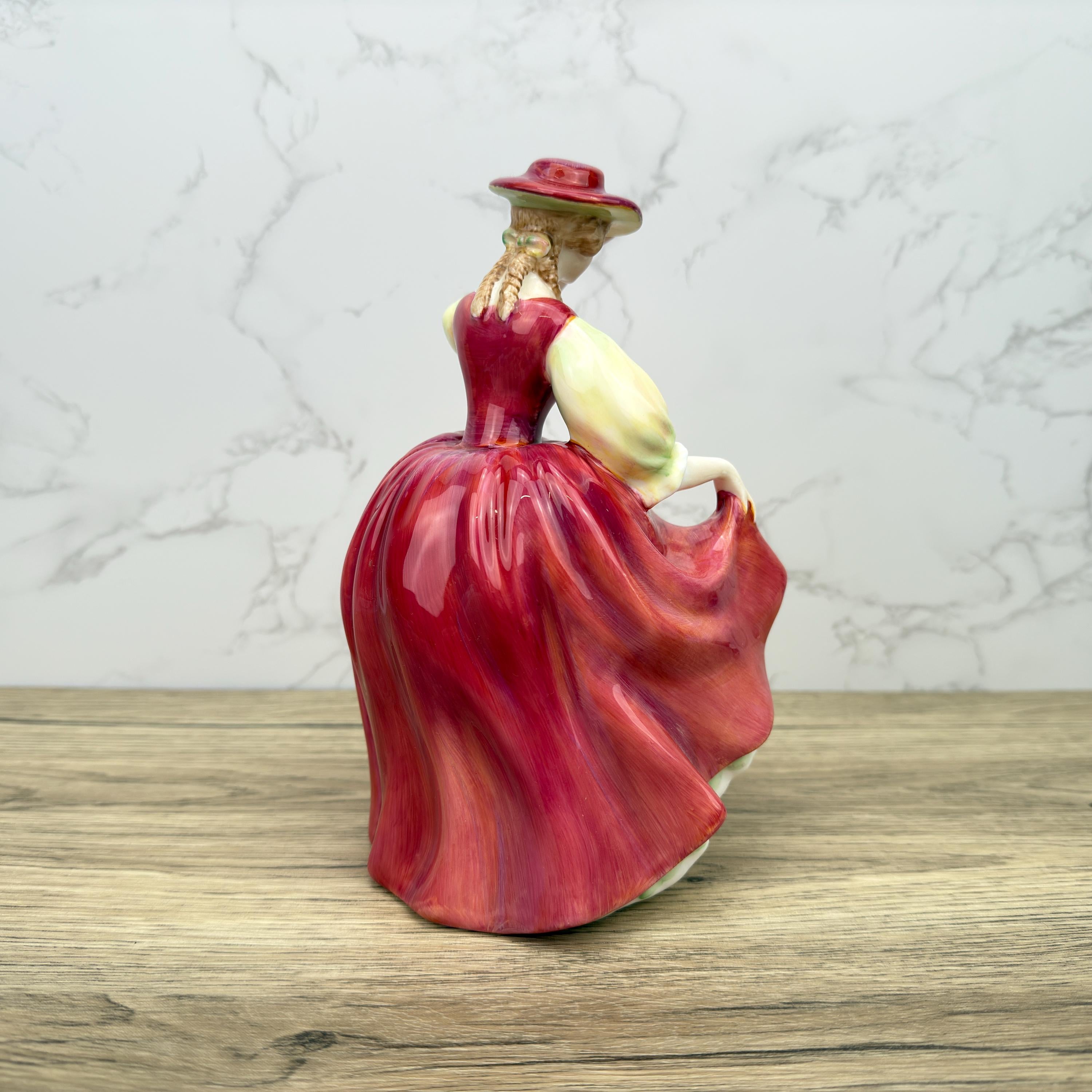 Vintage Royal Doulton Buttercup Figurine HN2399, Hand-Painted Porcelain