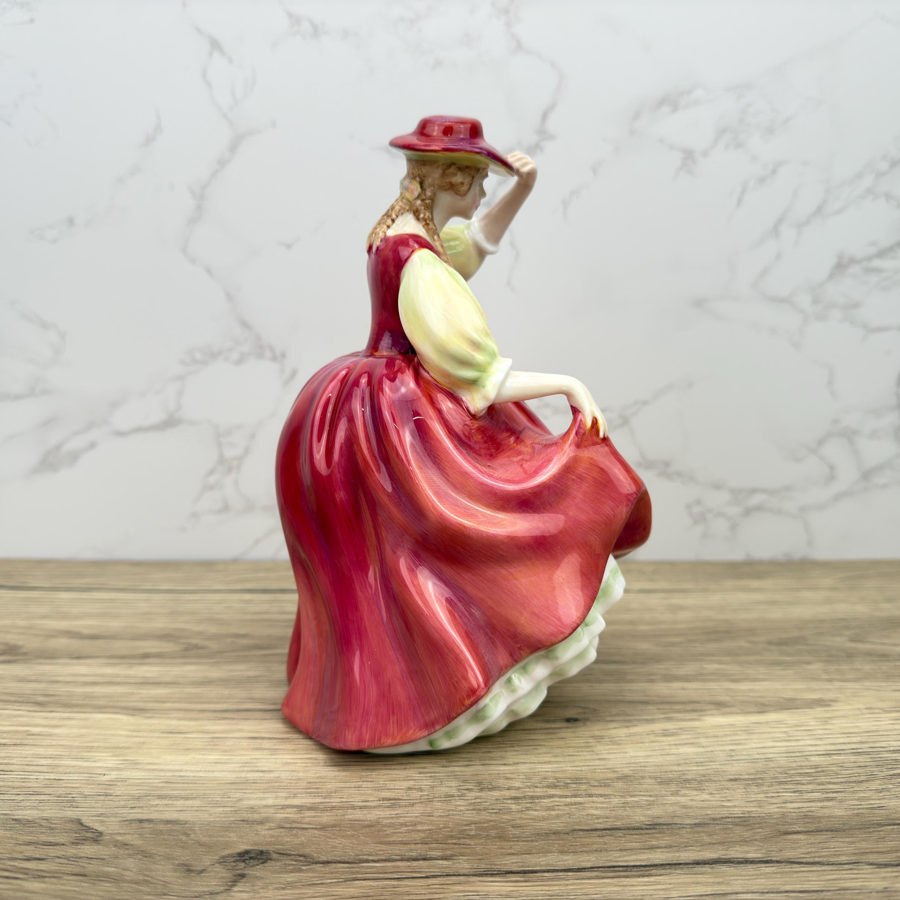 Vintage Royal Doulton Buttercup Figurine HN2399, Hand-Painted Porcelain