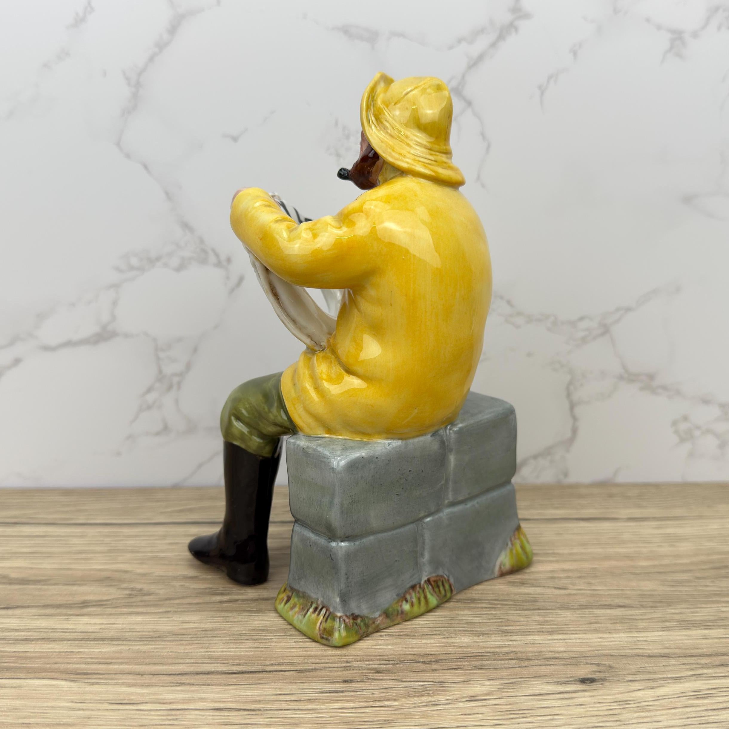 Vintage Royal Doulton "The Boatman" Figurine, Collectible Fine Bone China