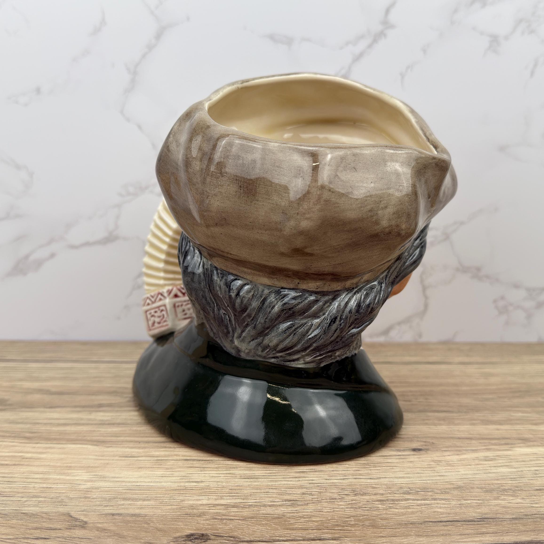 Royal Doulton Toby Jug, The Busker D6775, Vintage Home Decor
