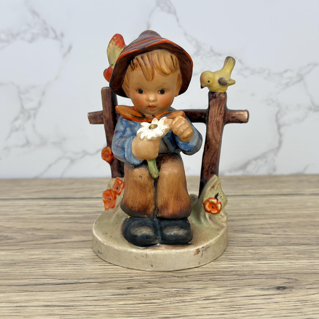 Vintage Goebel Hummel Figurine, She Loves Me Not, West Germany
