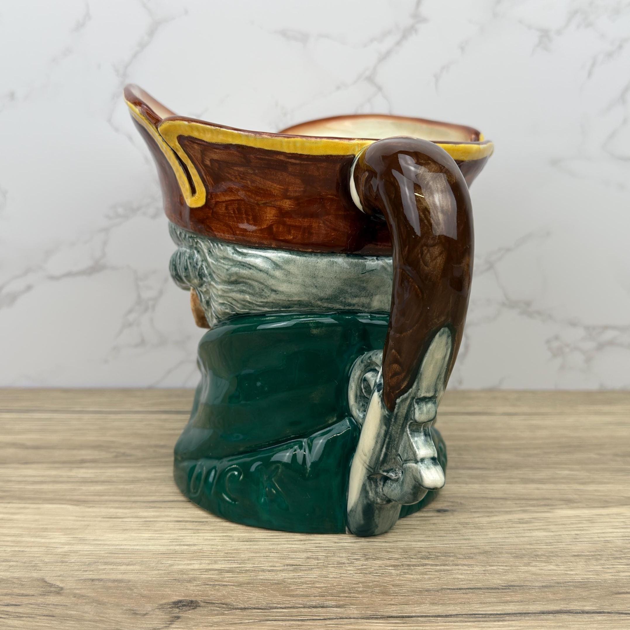 Royal Doulton Dick Turpin Toby Jug, Vintage Porcelain Pitcher