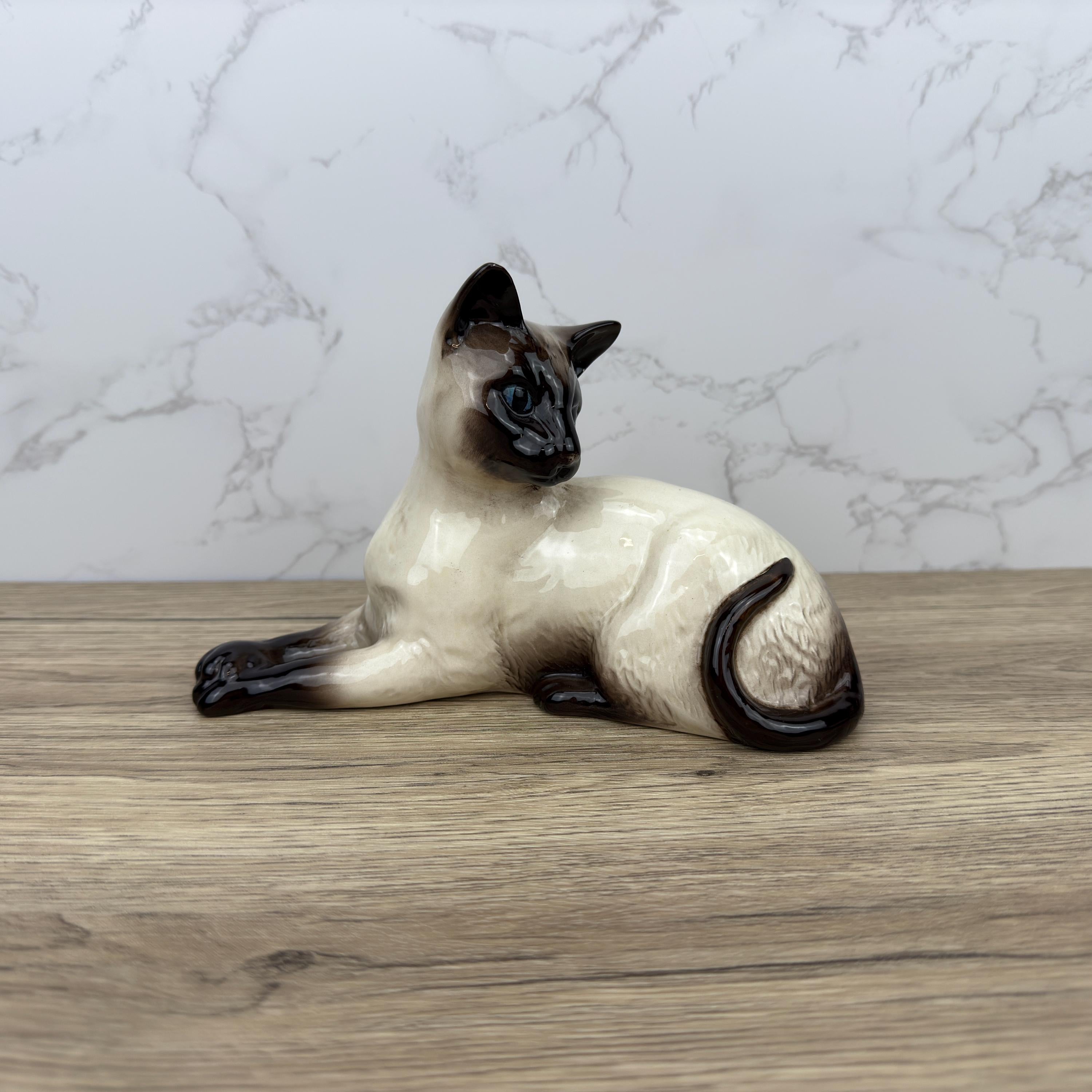 Vintage Beswick Cat Siamese Cat Figurine Model 1558