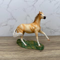 Vintage Franklin Mint Porcelain Quarter Horse Figurine